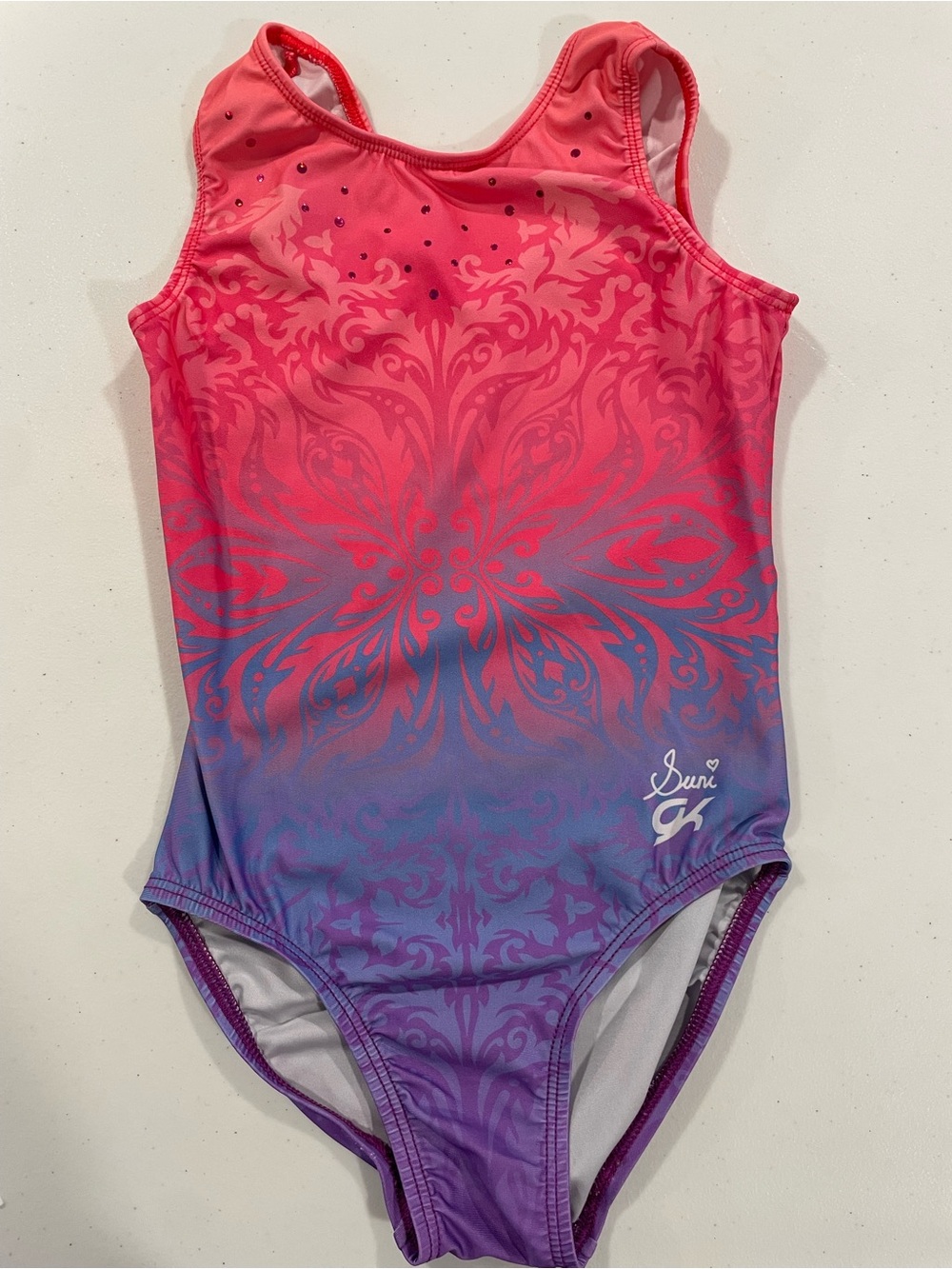 GK x Suni CM ombré leotard
